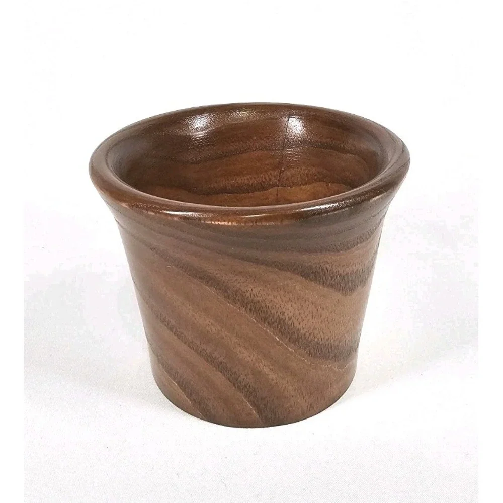 Handmade Cotton Wood Cup Design Accessory Decoration Holder Gift Centerpiece